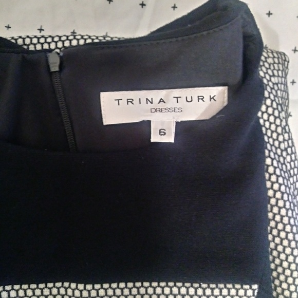 Trina Turk sleeveless black sz 6 - Picture 4 of 4